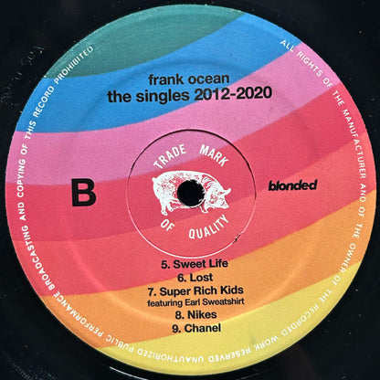 Frank Ocean - The Singles 2012-2020 (2xVINYL) | Mint (M) Mint (M)-