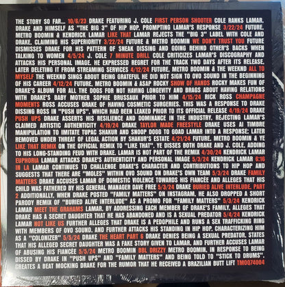 Drake VS Kendrick - The Whole Bloody Affair | Mint (M) Mint (M)-