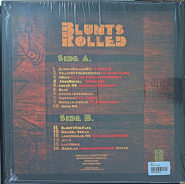 Ras G - Blunts Rolled (VINYL) | Mint (M) Mint (M)-