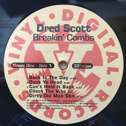 Dred Scott - Breakin' Combs (2xVINYL) | Mint (M) Mint (M)-