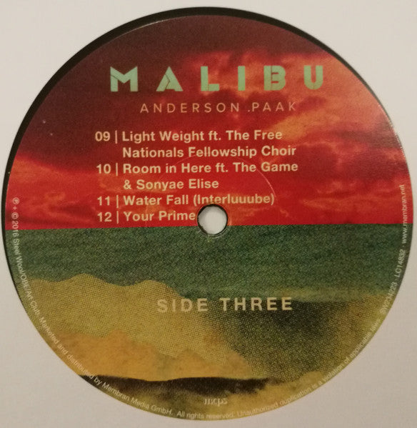 Malibu (VINYL - IMPORT) | Mint (M) Mint (M)-