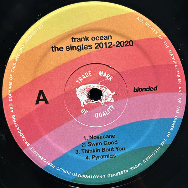 Frank Ocean - The Singles 2012-2020 (2xVINYL) | Mint (M) Mint (M)-