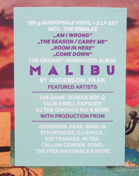 Malibu (VINYL - IMPORT) | Mint (M) Mint (M)-