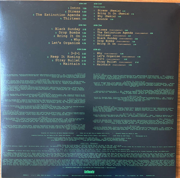 Organized Konfusion - Stress: The Extinction Agenda (30th Anniversary Deluxe Edition)(3xVINYL) |-