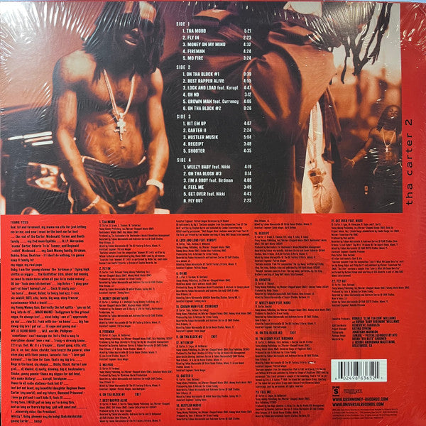 Lil Wayne - Tha Carter II (2xUNOFFICIAL VINYL) | Mint (M) Excellent+ (EX+)-