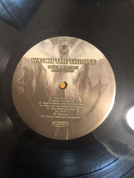 Jay-Z & Kanye West - Watch The Throne (PROMO 2xVINYL) | Mint (M) Mint (M)-