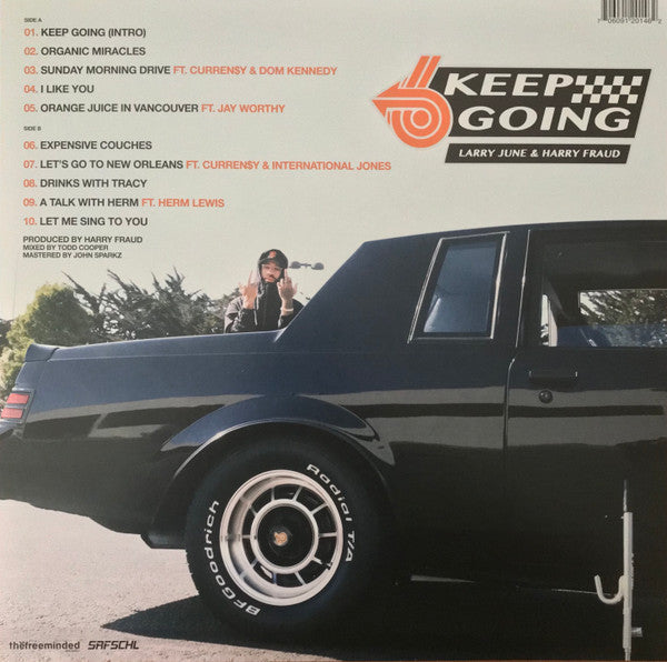 Larry June - Keep Going (VINYL) | Mint (M) Mint (M)-