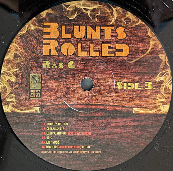 Ras G - Blunts Rolled (VINYL) | Mint (M) Mint (M)-