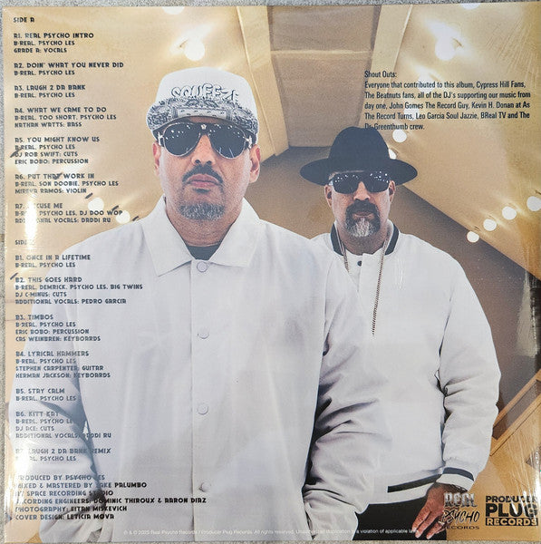 B-Real - Real Psycho (2xVINYL) | Mint (M) Mint (M)-