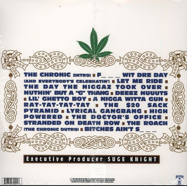 Dr. Dre - The Chronic (2xVINYL) | Mint (M) Mint (M)-