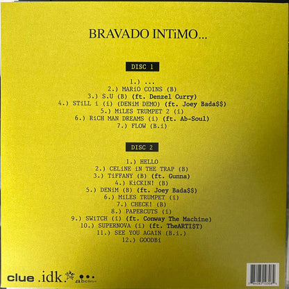 Jay IDK - Bravado Intimo... (2xVINYL) | Mint (M) Mint (M)-