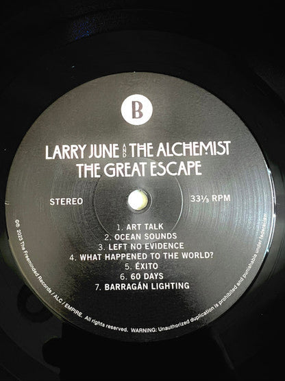 Larry June - The Great Escape (VINYL) | Mint (M) Mint (M)-