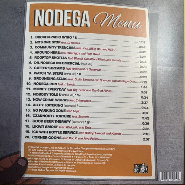 Nodega (VINYL) |-
