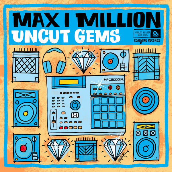 Max I Million - Uncut Gems (VINYL) | Mint (M) Mint (M)-