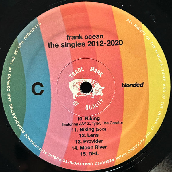 Frank Ocean - The Singles 2012-2020 (2xVINYL) | Mint (M) Mint (M)-
