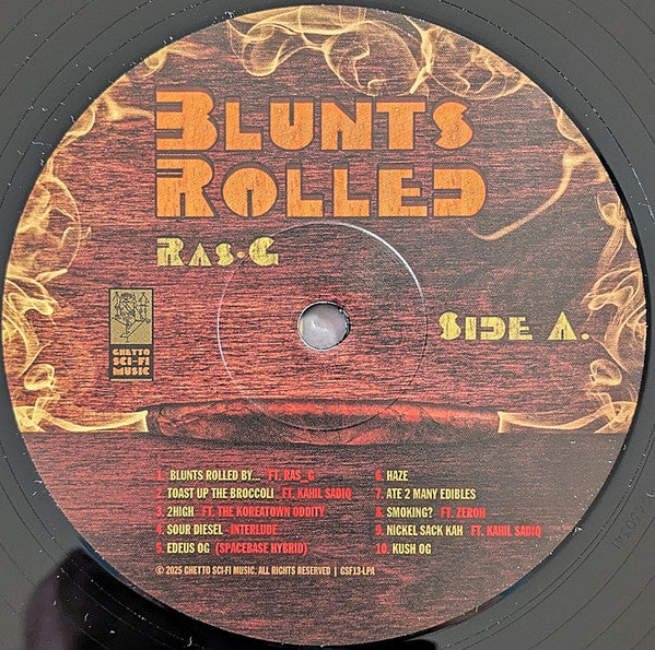 Ras G - Blunts Rolled (VINYL) | Mint (M) Mint (M)-