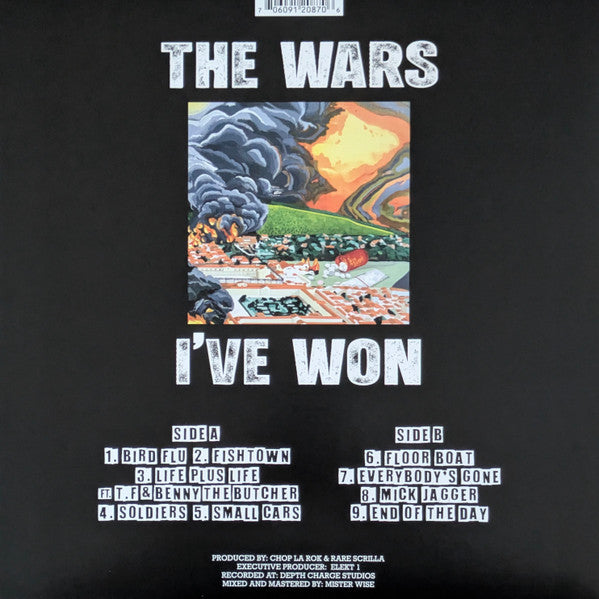OT The Real - The Wars I've Won (NUMBERED COLOR VINYL LP OT The Real NXT115) | NEW-