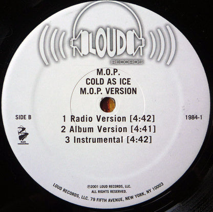 M.O.P. - Ante Up (Remix)(VINYL 12" LOUD 1984-1 2001) | Excellent+ (EX+) Near Mint (NM)-