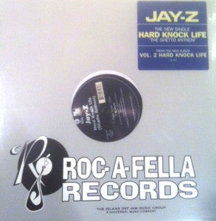 Jay-Z - Hard Knock Life 'The Ghetto Anthem' (VINYL 12" ROC-A-FELLA DEF 285-2 1998) | Excellent (EX) Excellent (EX)-