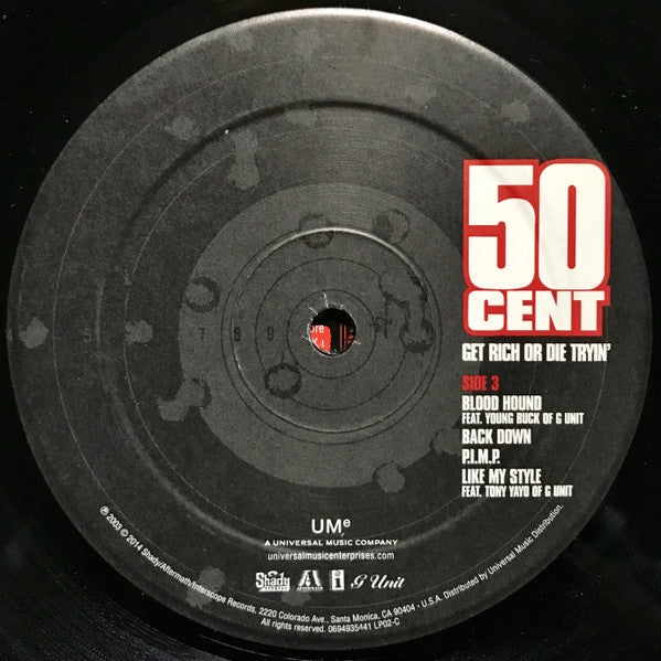 50 Cent - Get Rich Or Die Tryin' (2xVINYL) | Near Mint- (NM-)-