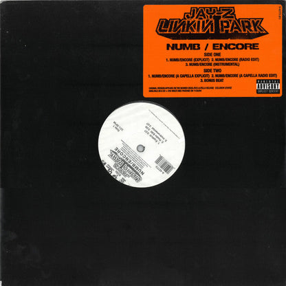 Jay-Z / Linkin Park - Numb / Encore (VINYL 12" ROC-A-FELLA 0-42773 2004) | USED Near Mint- (NM-) Excellent (EX)-