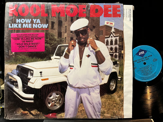 Kool Moe Dee - How Ya Like Me Now (VINYL LP Rooftop 1079-1-J 1987) | USED Near Mint- (NM-) Near Mint (NM)-