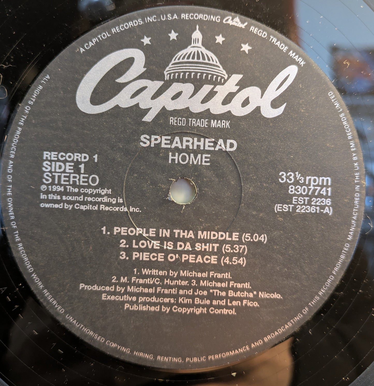 Spearhead - Home (2xVINYL) | Near Mint- (NM-) Excellent (EX)-