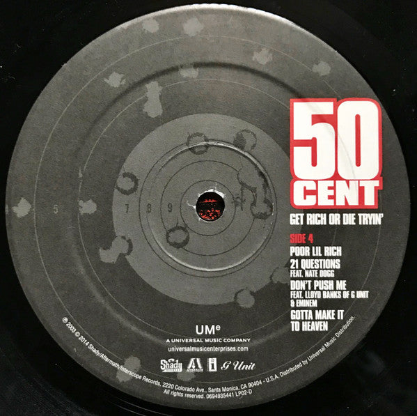 50 Cent - Get Rich Or Die Tryin' (2xVINYL) | Near Mint- (NM-)-