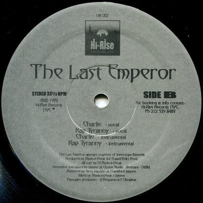 The Last Emperor - Echo Leader / Charlie / Rap Tyranny | Near Mint (NM) Excellent (EX)-