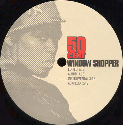 50 Cent - Window Shopper / Hustler's Ambition (VINYL 12" INTERSCOPE B0005848-11 2005) | USED Near Mint (NM or M-) Excellent (EX)-