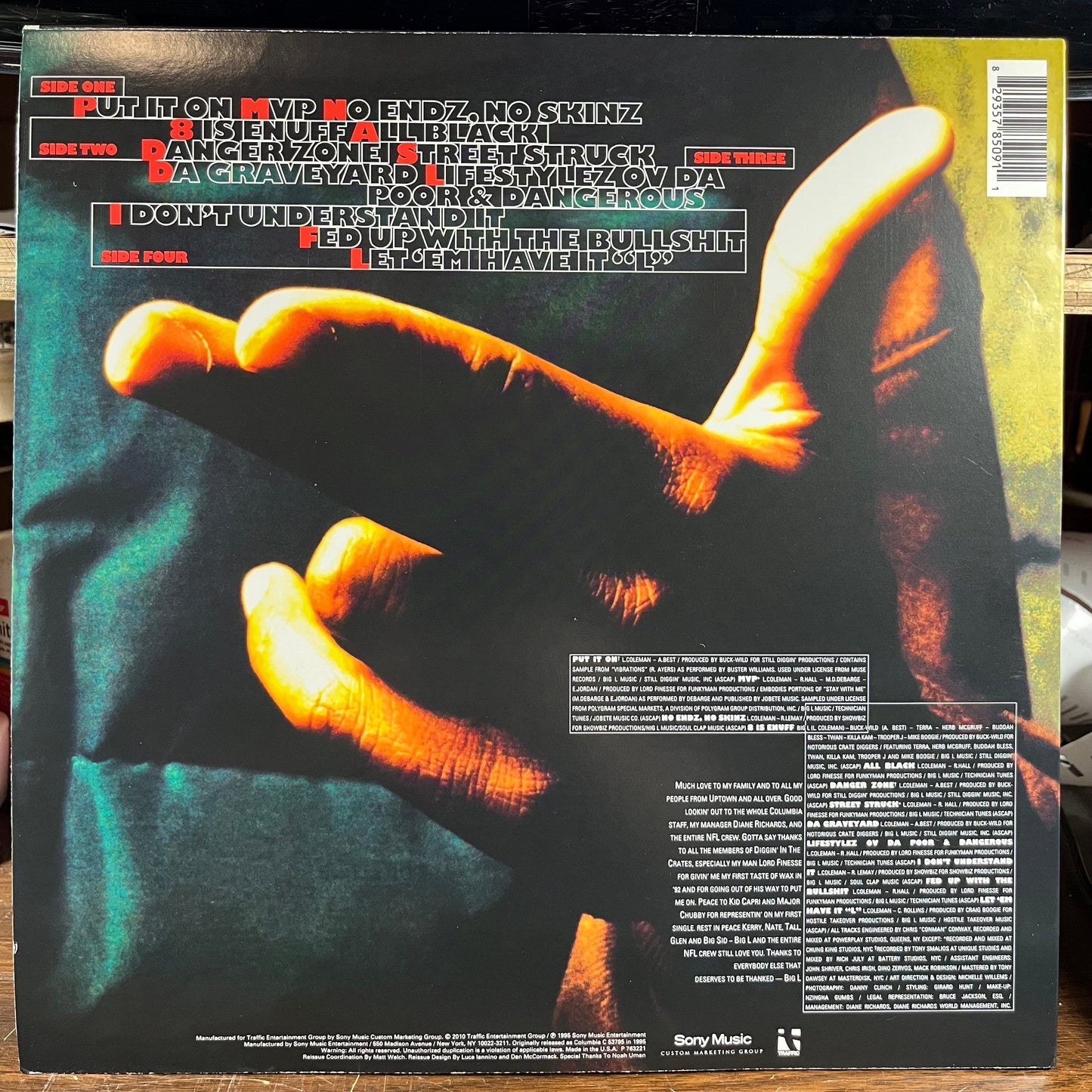 Big L - Lifestylez Ov Da Poor & Dangerous (2xVINYL) | Near Mint (NM) Near Mint (NM)-