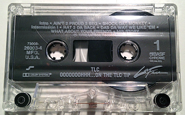 TLC - Ooooooohhh...On The TLC Tip *CASSETTE* | Near Mint (NM) Near Mint (NM)-
