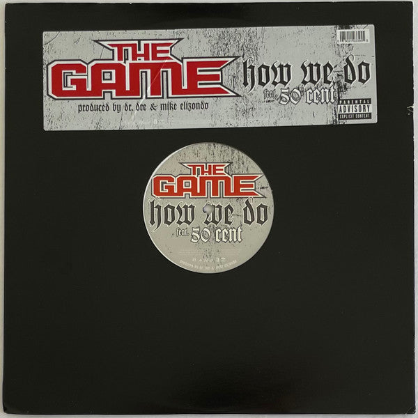 The GameFeat. 50 Cent - How We Do (VINYL 12" INTERSCOPE B0003913-11 2004) | USED Near Mint (NM or M-) Excellent+ (EX+)-