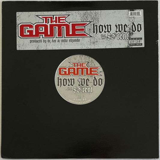 The GameFeat. 50 Cent - How We Do (VINYL 12" INTERSCOPE B0003913-11 2004) | USED Near Mint (NM or M-) Excellent+ (EX+)-
