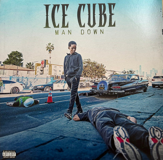 Ice Cube - Man Down (BLUE MARBLE VINYL 2xLP LENCH MOB 9010974030386 2025) | Near Mint (NM or M-) Near Mint (NM)-