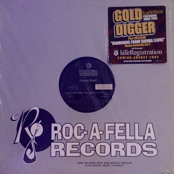 Kanye West - Gold Digger (VINYL 12" ROC-A-FELLA B0005118-11 2005) | Near Mint (NM or M-) Near Mint (NM)-