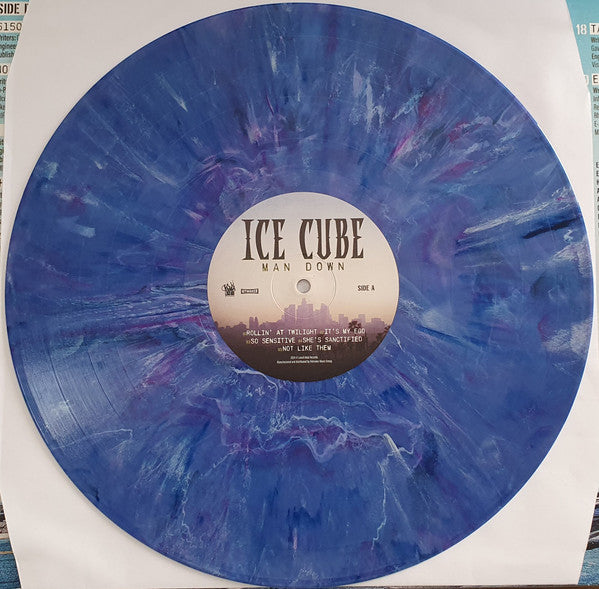 Ice Cube - Man Down (BLUE MARBLE VINYL 2xLP LENCH MOB 9010974030386 2025) | Near Mint (NM or M-) Near Mint (NM)-
