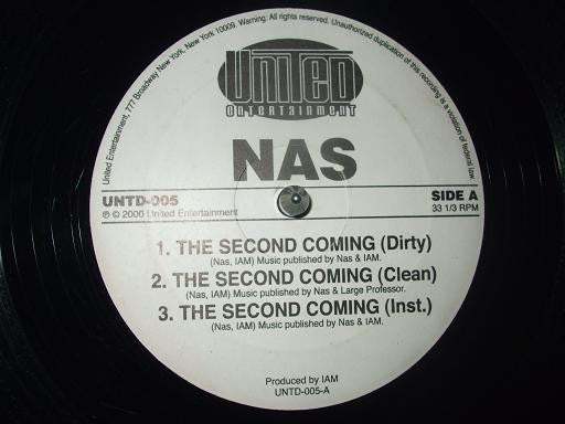Nas - The Second Coming / We Live This | Near Mint (NM) Generic-