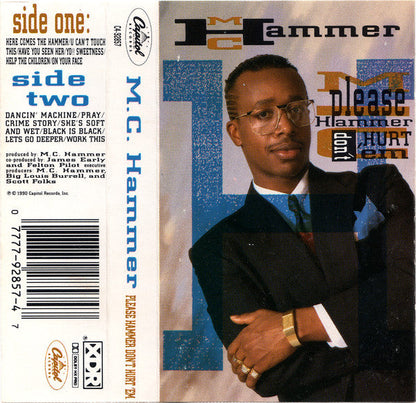MC Hammer - Please Hammer Don't Hurt 'Em *CASSETTE* | Near Mint (NM) Near Mint (NM)-