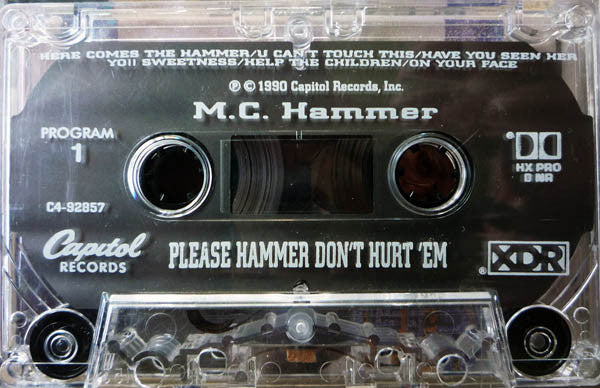 MC Hammer - Please Hammer Don't Hurt 'Em *CASSETTE* | Near Mint (NM) Near Mint (NM)-