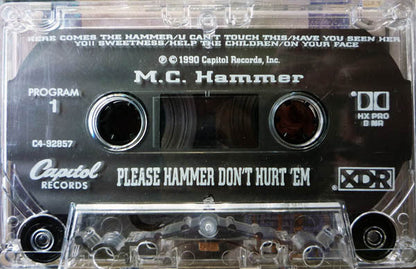 MC Hammer - Please Hammer Don't Hurt 'Em *CASSETTE* | Near Mint (NM) Near Mint (NM)-