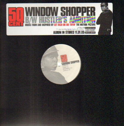 50 Cent - Window Shopper / Hustler's Ambition (VINYL 12" INTERSCOPE B0005848-11 2005) | USED Near Mint (NM or M-) Excellent (EX)-