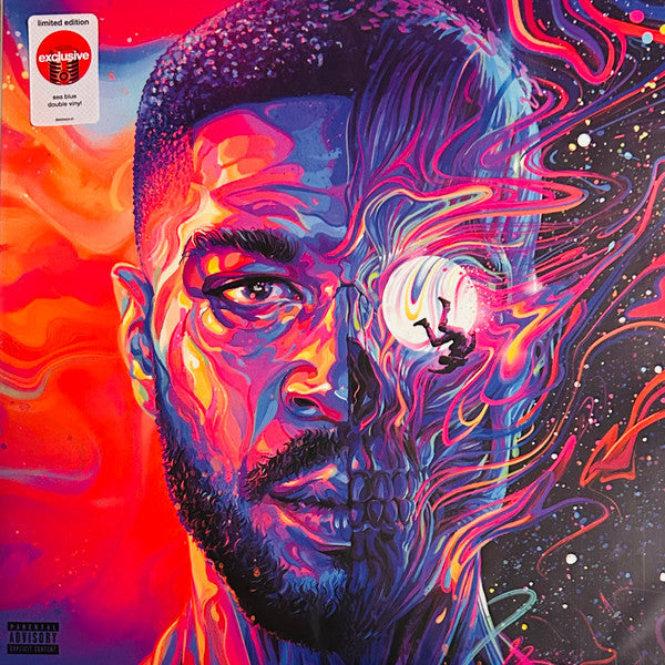 Kid Cudi - Man On The Moon III: The Chosen (TRANSLUCENT SEA BLUE 2xVINYL) | Near Mint (NM) Near Mint (NM)-