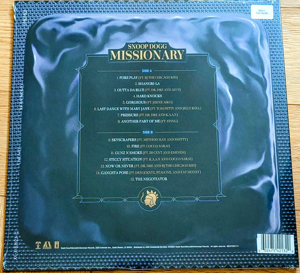 Snoop Dogg - Missionary (VINYL) | Near Mint (NM or M-)-