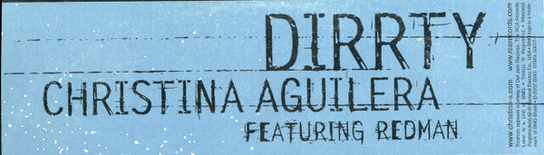 Christina Aguilera - Dirrty (VINYL) | Near Mint (NM) Excellent (EX)-