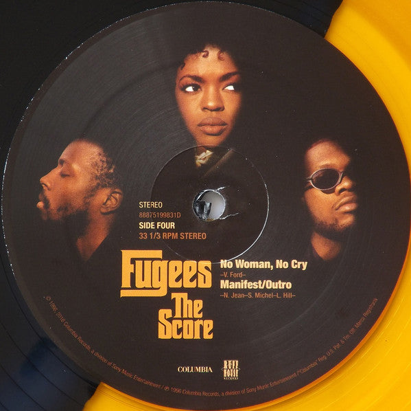 Fugees - The Score (2XVMP ORANGE/BLACK SPLIT VINYL) | Near Mint (NM) Very Good Plus (VG+)-