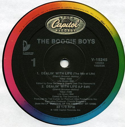 Boogie Boys - Dealin' With Life | Near Mint (NM) Excellent (EX)-