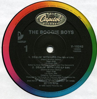 Boogie Boys - Dealin' With Life | Near Mint (NM) Excellent (EX)-
