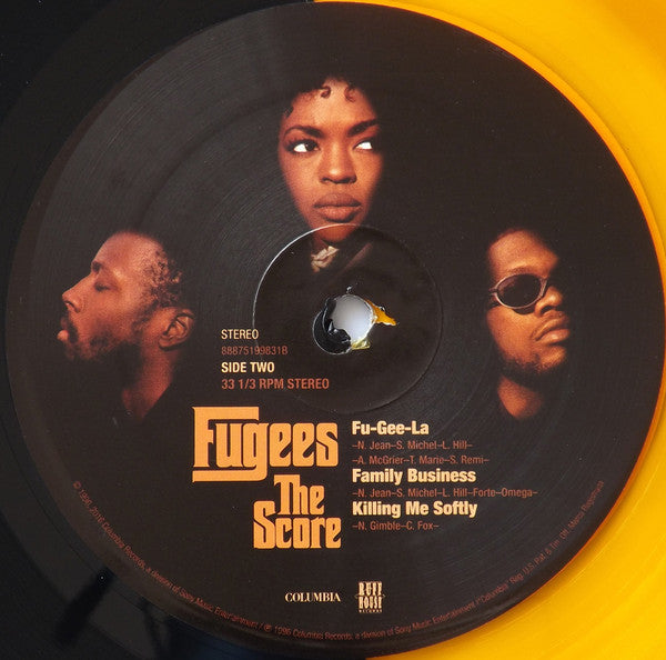 Fugees - The Score (2XVMP ORANGE/BLACK SPLIT VINYL) | Near Mint (NM) Very Good Plus (VG+)-