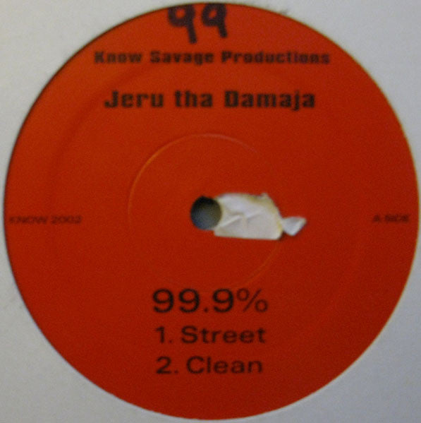 Jeru The Damaja - 99.9% (12" VINYL) | Near Mint (NM) Generic-